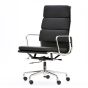 furnfurn Silla de oficina Cuero | Eames réplica EA219