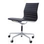 furnfurn conference Chair Leather on castors no arms | Eames replica EA105