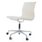 furnfurn conference Chair Leather on castors no arms | Eames replica EA105