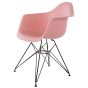 furnfurn Esszimmerstuhl Base schwartz | Eames Replik DA-rod