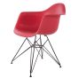 furnfurn Esszimmerstuhl Base schwartz | Eames Replik DA-rod