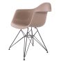 furnfurn Esszimmerstuhl Base schwartz | Eames Replik DA-rod