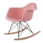 Eames replika RA-rod | gyngestol Svart base