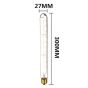 Edison Retro Glass Filament | Ampoule 60W-300mm transparent