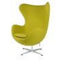 furnfurn Lounge krzesło Kasjmier | Arne Jacobsen replika Egg miejsc