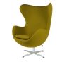 furnfurn Lounge krzesło Kasjmier | Arne Jacobsen replika Egg miejsc