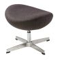 furnfurn fodskammel cashmere | Arne Jacobsen replika Egg stol