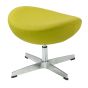 furnfurn fodskammel cashmere | Arne Jacobsen replika Egg stol