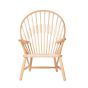 furnfurn lounge stoel | Wegner replica Peacock
