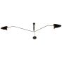 Serge Mouille Contemporary | Pendelleuchte 3-arm schwarz