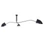 Serge Mouille Contemporary | Pendelleuchte 3-arm schwarz