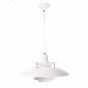 Poul Henningsen PH50 pendellampa vit