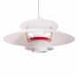 Poul Henningsen PH50 pendellampa vit
