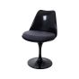 furnfurn chaise de salle à manger siège pivotant, sans accoudoirs | Eero Saarinen réplique Tulip chaise