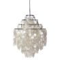 Panton replica Shell style lamp | hanglamp parelmoer