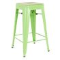 furnfurn tabouret de bar 66cm | Pauchard réplique Tabouret de style Tolix