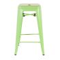 furnfurn tabouret de bar 66cm | Pauchard réplique Tabouret de style Tolix