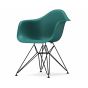 furnfurn Esszimmerstuhl Base schwartz | Eames Replik DA-rod
