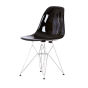 furnfurn Sedia da pranzo Fibra di vetro | Eames replica DS-rod