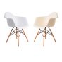 furnfurn jadalnia krzesło jedzenie | Eames replika DD wood