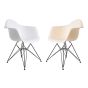 furnfurn Esszimmerstuhl Base schwartz | Eames Replik DA-rod