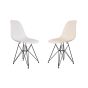 furnfurn spisebordsstol sort stel matte | Eames replika DS-rod