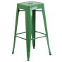 furnfurn tabouret de bar 77cm | Pauchard réplique Tabouret de style Tolix