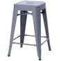furnfurn tabouret de bar 66cm | Pauchard réplique Tabouret de style Tolix