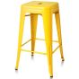 furnfurn tabouret de bar 77cm | Pauchard réplique Tabouret de style Tolix