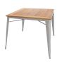 furnfurn table à manger | Pauchard réplique Table de patio de style Tolix