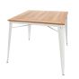 furnfurn table à manger | Pauchard réplique Table de patio de style Tolix