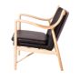 furnfurn lounge stoel | Finn Juhl replica 45 stoel