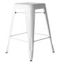 furnfurn tabouret de bar 66cm | Pauchard réplique Tabouret de style Tolix