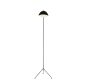 Serge Mouille Contemporary | vloerlamp zwart