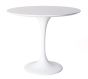 furnfurn mesa de comedor 80cm | Eero Saarinen réplica Tabla del tulipán