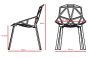 One chair rood