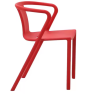 Air armchair stackable red