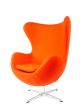 furnfurn Lounge krzesło Kasjmier | Arne Jacobsen replika Egg miejsc