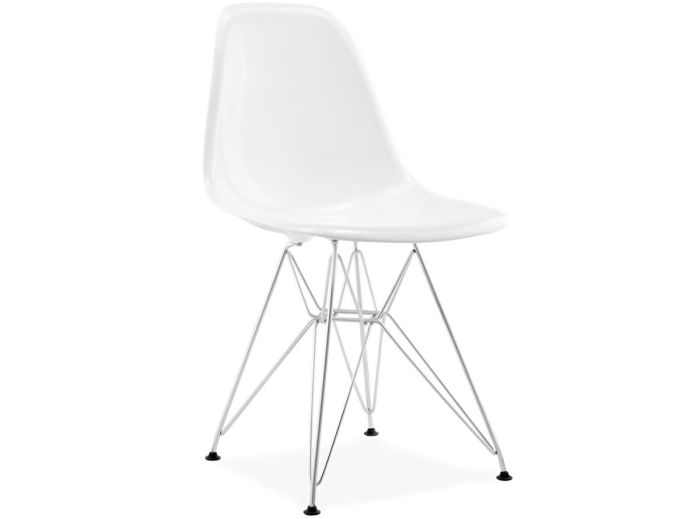 Eames Replik esszimmerstuhl DSR Fiberglas Weiß