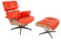 Eames replica lounge stoel met hocker EA670 SPECIAL EDITION