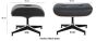 Eames replica lounge stoel met hocker EA670 SPECIAL EDITION