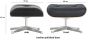 Eames replica lounge stoel met hocker EA670 SPECIAL EDITION