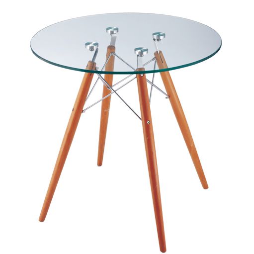 Eames replica CTW | bijzettafel transparant