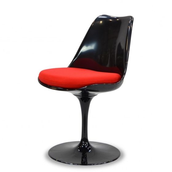 furnfurn chaise de salle à manger siège pivotant, sans accoudoirs | Eero Saarinen réplique Tulip chaise