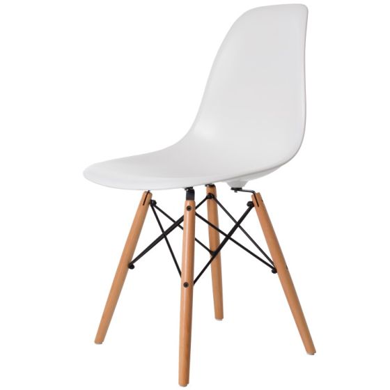 furnfurn cadeira de jantar lustroso | Eames réplica DS-wood