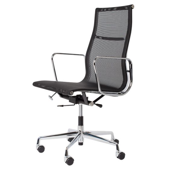 furnfurn bureaustoel mesh netweave | Eames replica EA119