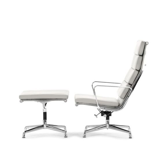 furnfurn chaise longue avec hocker | Eames réplique EA222