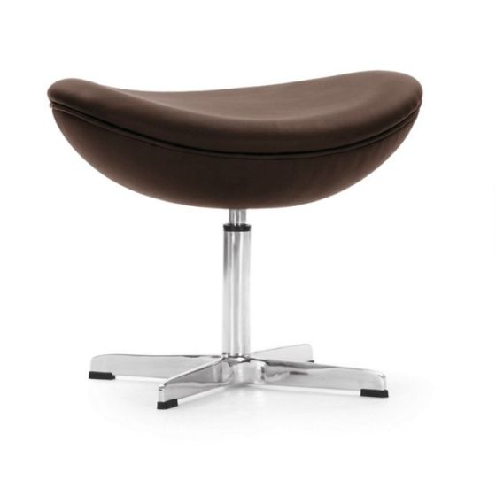 furnfurn tabouret cuir | Arne Jacobsen réplique Egg chaise