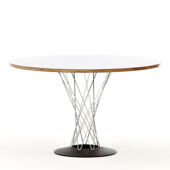 Noguchi Cyclone dining table white