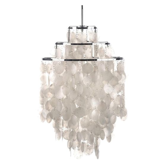 Panton replica Shell style lamp | hanglamp parelmoer